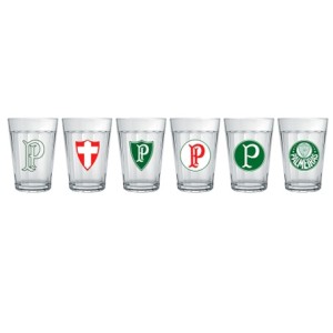 2916038 COPO AMERICANO 190 ML PALMEIRAS COM 6PCS