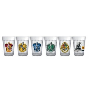 2010100 COPO AMERICANO HARRY POTTER 190ML COM 6PCS - CASAS