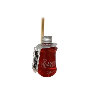 26086  AROMATIZADOR DE AMBIENTES 240ML VARETAS MORANGO COM CHAMPAGNE