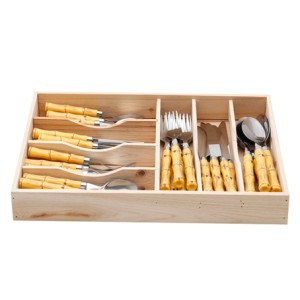 3794 FAQUEIRO ACO INOX BAMBOO 42PCS