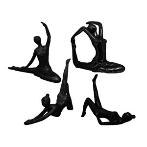 MCMC-56 YOGA PRETA DECORATIVA 11X13CM