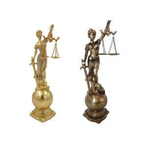 MRES-J25 DAMA DA JUSTICA 24X7CM