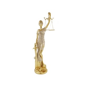 TRES-J23A DAMA DA JUSTICA 41CM