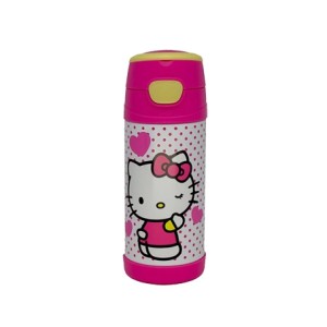 10073102 GARRAFA TOP HANDLE INFANTIL 350ML HELLO KITTY