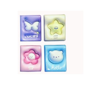 A7-MJ2010 MINI CADERNO CAPA PUFF 3D 80F