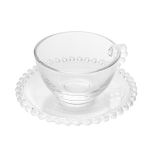 27900 CONJ 4  XICARAS DE CHA COM PIRES PEARL 180ML