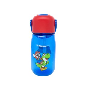 10072894 GARRAFA FLIP INFANTIL 400ML SUPER MARIO