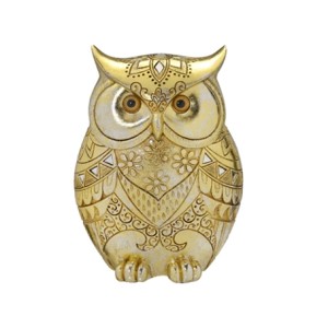 83-872 CORUJA 14X9,5X19,5CM DECORATIVA