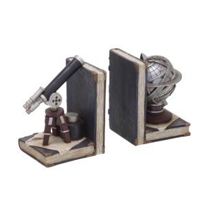 466-033 JOGO PORTA LIVROS 26,5X11X18CM DECORATIVO