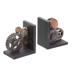 466-035 JOGO PORTA LIVROS 27X9X14,5 DECORATIVO