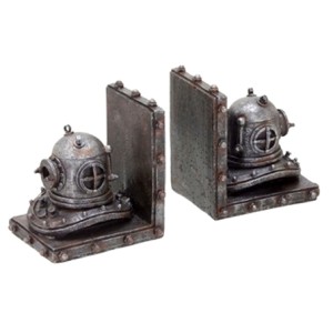 466-031 JOGO PORTA LIVROS 28X11X14,5CM DECORATIVO