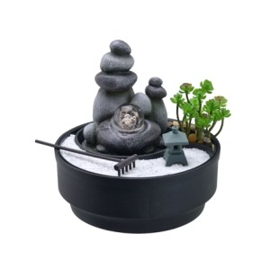 727-006 FONTE 21X21X21CM  DECORATIVA 110/220V