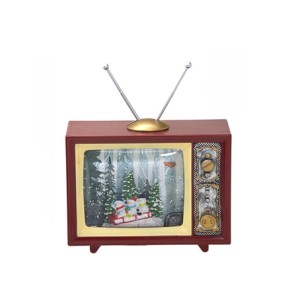 737-010 TV DECORATIVA NATALINA COM LUZ