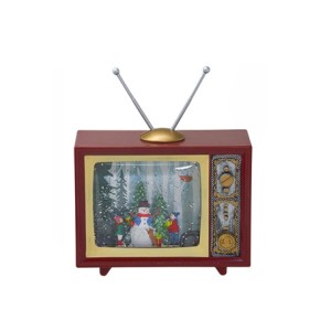 737-011 TV DECORATIVA NATALINA COM LUZ