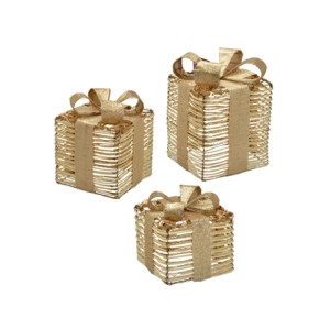 614-083 JOGO 3 CAIXAS PRESENTE NATAL