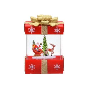 737-001 CAIXA PRESENTE NATAL COM LUZ