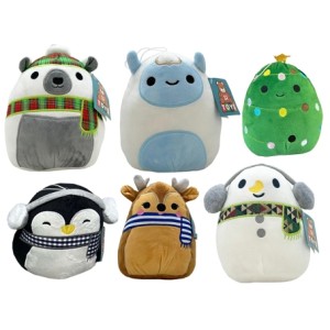 1835880158 BONECOS 20CM SQUISHMALLOWS NATALINOS SORTIDOS