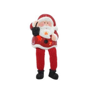 654-021 PAPAI NOEL COM LUZ