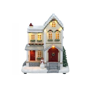 632-084 CASA NATALINA MUSICAL COM LUZ