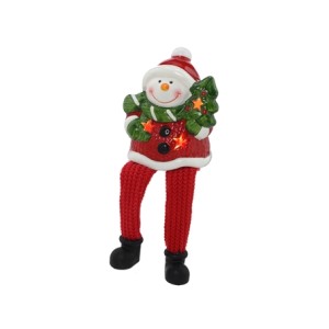 654-022 BONECO DE NEVE COM LUZ