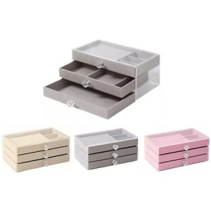 Y2313 PORTA JOIA PVC 24X15X10CM