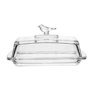 21189 MANTEGUEIRA RETANGULAR COM TAMPA BIRD 18X10X9CM