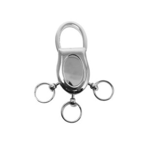 LN1107621 CHAVEIRO DE METAL COM ARGOLAS