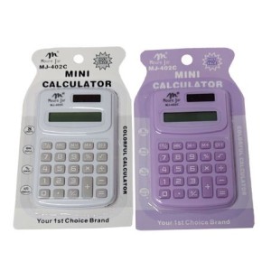 MJ-402C MINI CALCULADORA 8 DIGITOS