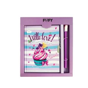 FF6061 KIT DIARIO DOCINHO LILAS