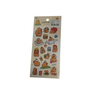 MJ2479-24 CARTELA ADESIVO CAPIVARA