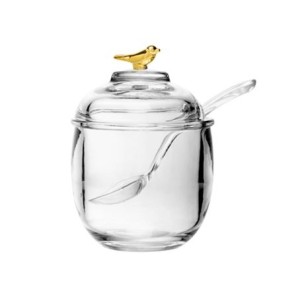 21038 ACUCAREIRO COM COLHER E TAMPA GOLDEN BIRD 150ML