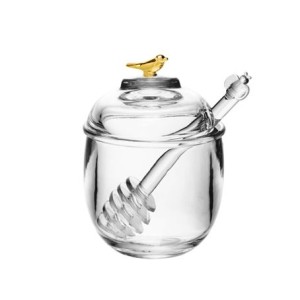 21037 MELEIRA COM PEGADOR E TAMPA GOLDEN BIRD 150ML