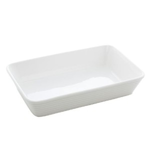 8532 REFRATARIO DE PORCELANA LINEA BRANCO 29,5X20,5X5,5CM
