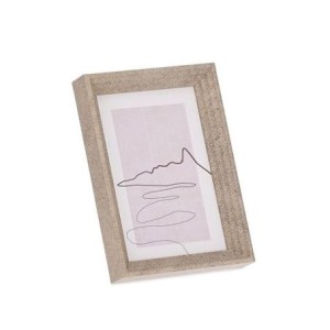 20641 PORTA RETRATO EM POLIESTIRENO E VIDRO 10X15CM