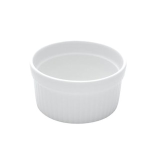8426 RAMEQUIM DE PORCELANA CLASSIC BRANCA 10X5CM
