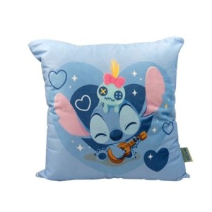 10065416 ALMOFADA FIBRA VELUDO 40X40CM STITCH VOODOO