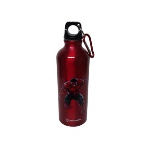 10073578 GARRAFA DE ALUMINIO 500ML C/MOSQUETAO RED HULK
