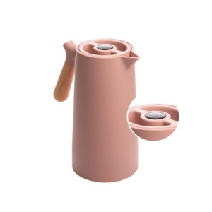 20610 GARRAFA TERMICA CABO DE MADEIRA E TERMOMETRO NORDICA NUDE 1L