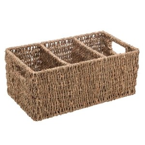 29089 PORTA TALHERES DE SISAL 33X19X14CM