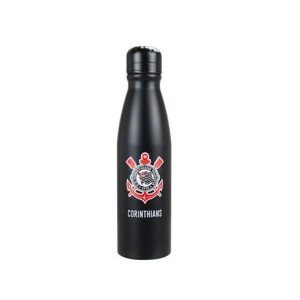 QH072-1 GARRAFA 600ML CORINTHIAS DE ALUMINIO