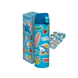 NB-185 GARRAFA C/ADESIVO PRAIA 420ML