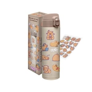 NB-186 GARRAFA C/ADESIVO CAPIVARA 420ML