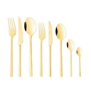 71894 FAQUEIRO 101 PECAS DE ACO INOX COM CAIXA LITOGRAFADA FIRENZE DOURADO