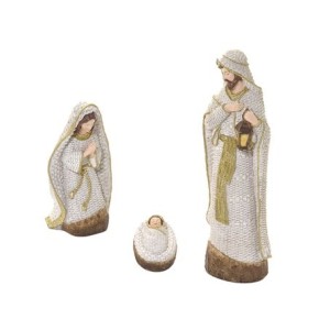 358-055 SAGRADA FAMILIA 3 PECAS 36CM