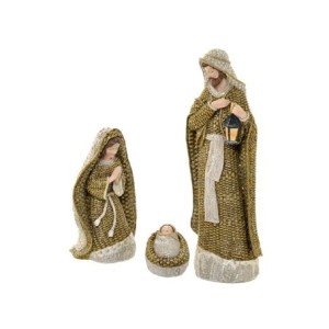 358-044 SAGRADA FAMILIA 3 PECAS 36CM