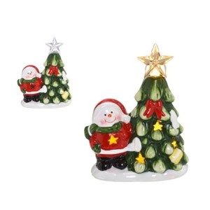 654-099 BONECO DE NEVE DECOR COM LUZ