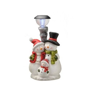 185-062 BONECO DE NEVE COM LUZ
