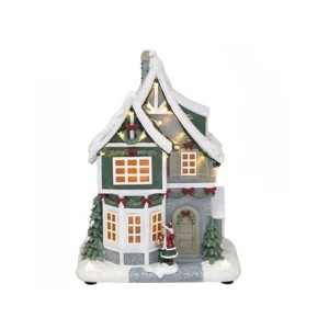 632-082 CASA NATALINA MUSICAL COM LUZ