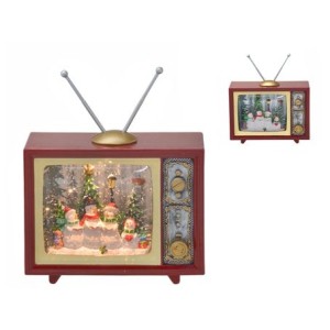 737-012 TV DECORATIVA NATAL LUZ E MOV