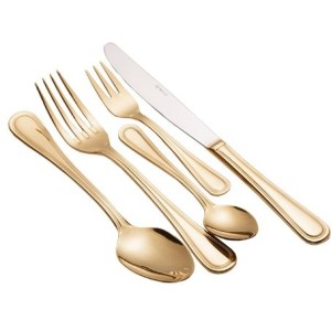 71416 FAQUEIRO 30PC ACO INOX AVALON DOURADO